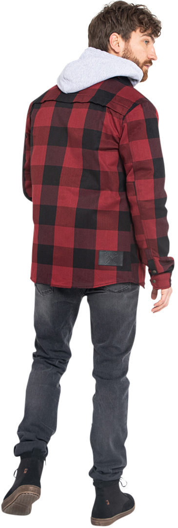 John Doe Motoshirt Overhemd Rood M Figuur 19