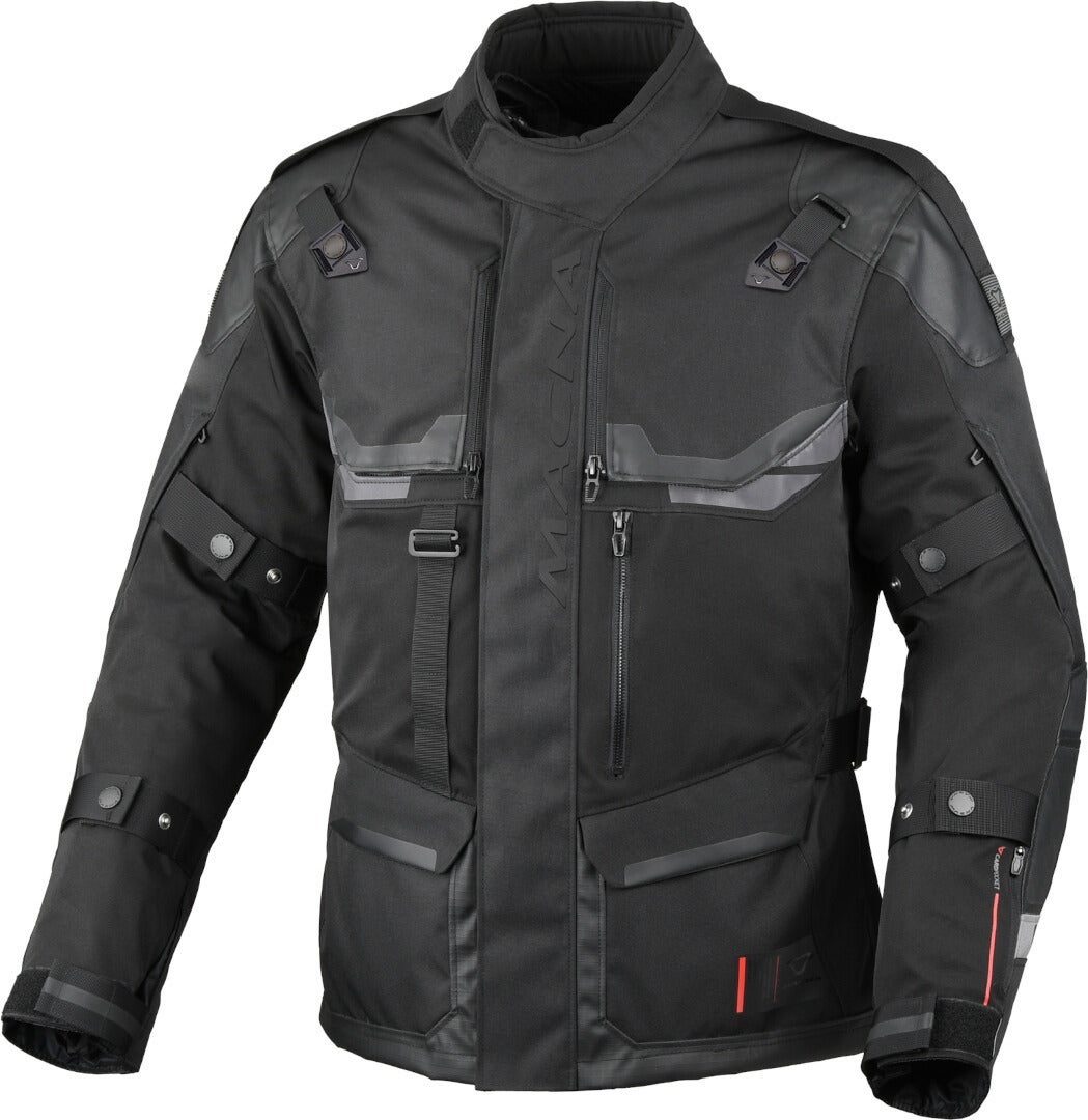 Macna Touros Chaqueta textil de moto impermeable negro XXL Figura 1