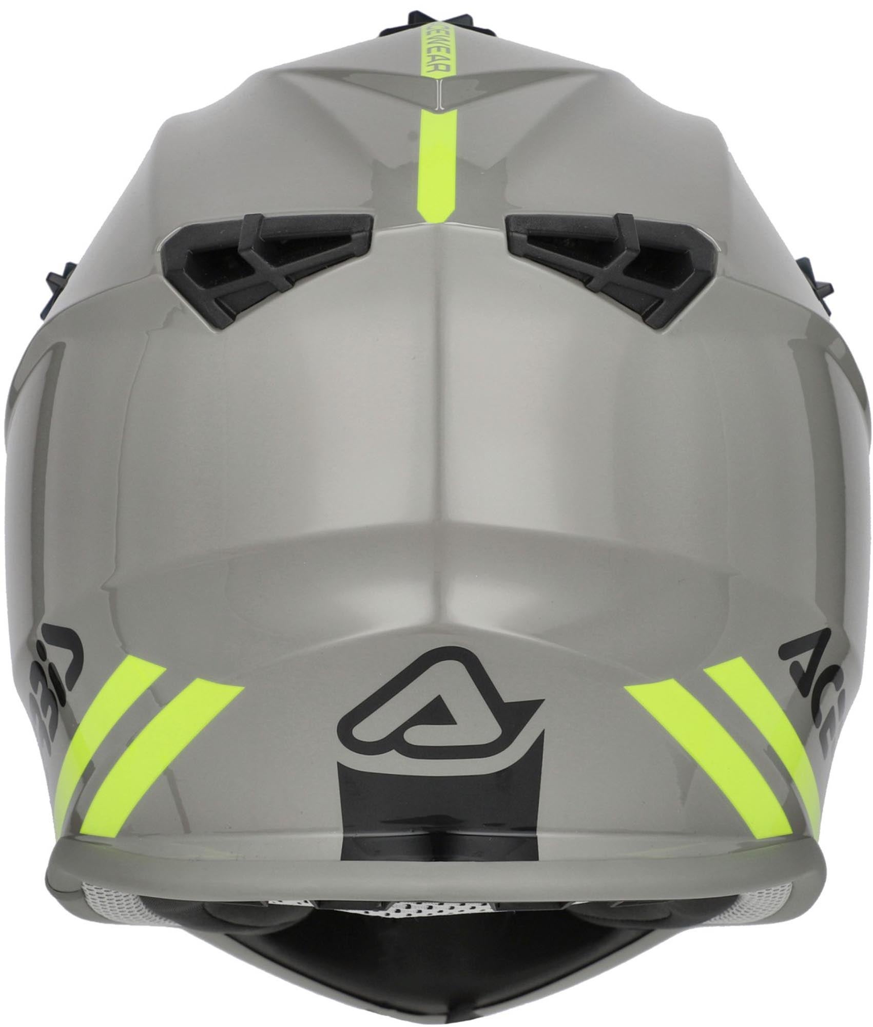 Acerbis Linear Motocross hjälm ljusgrå/neon L (59/60) Figur 7