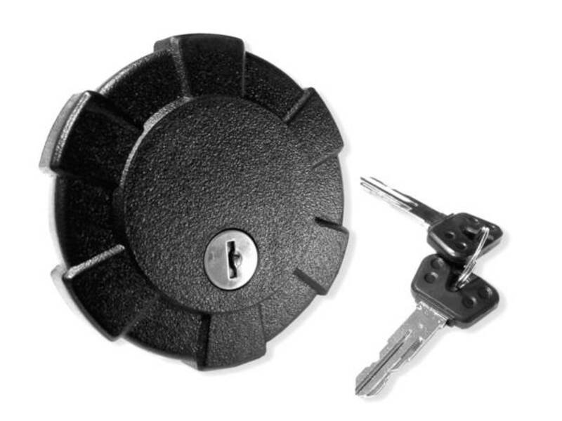 V-DELAR SVART TANKLOCK ORIGINALTYP FÖR YAMAHA Figur 1