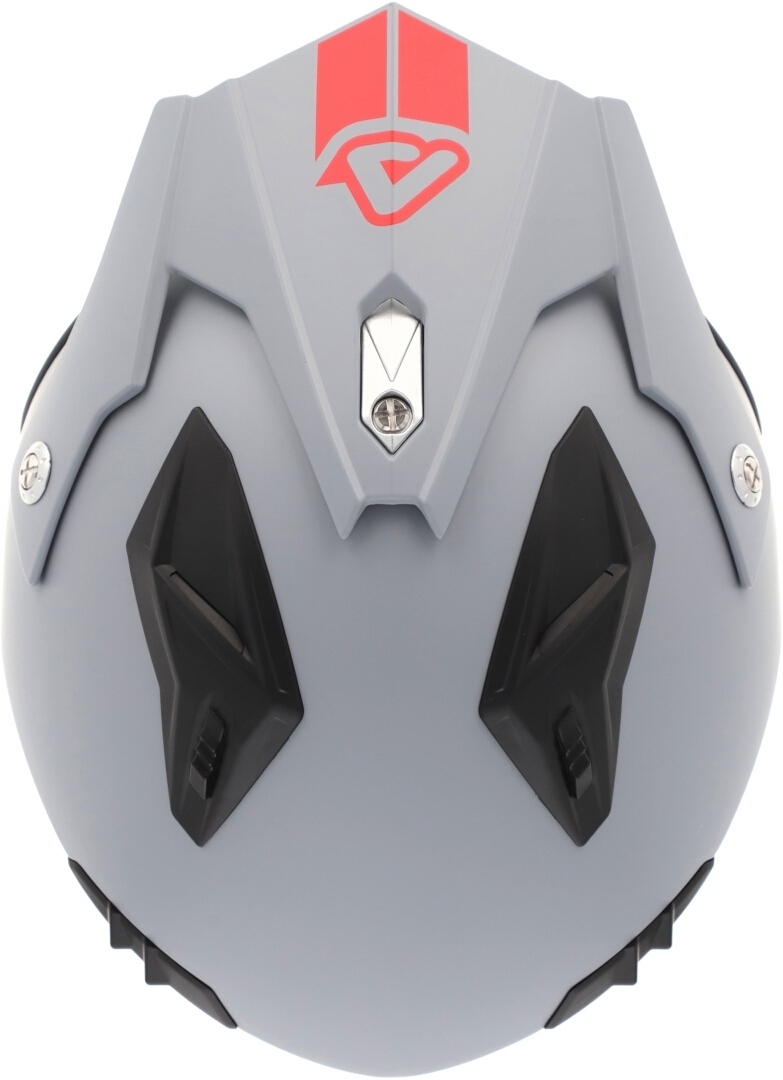 Acerbis Aria 2023 Solid Jethelm hellgrau matt XL (60) Abbildung 8