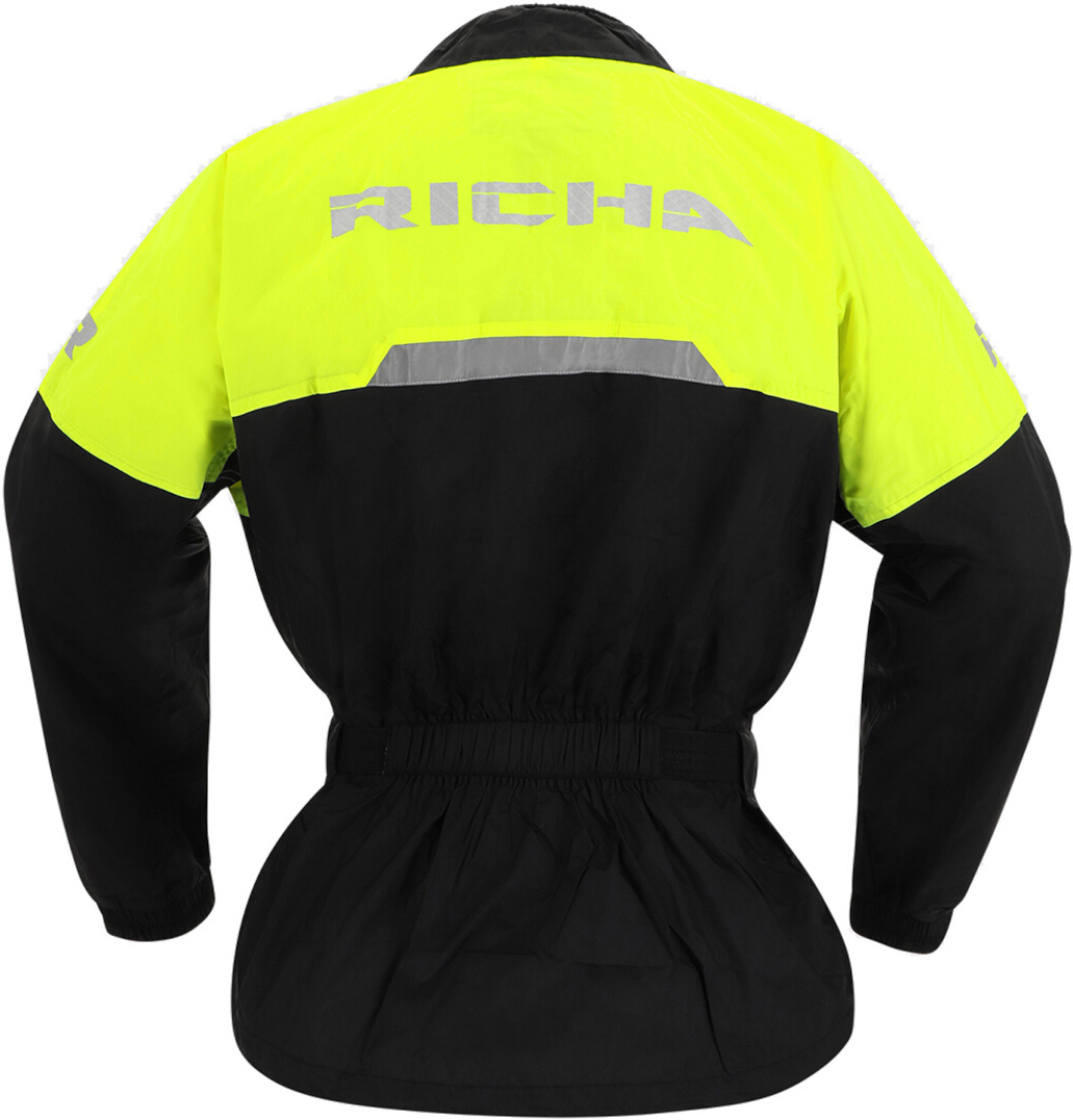 Richa Rainwarrior Veste de pluie moto noir/jaune S Figure 3