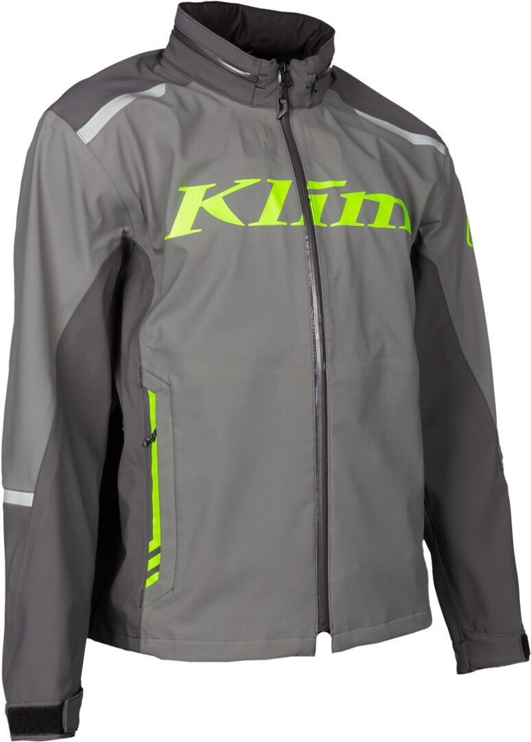 Klim Enduro S4 Motorcycle Textile Jacket grey/green L Figure 6