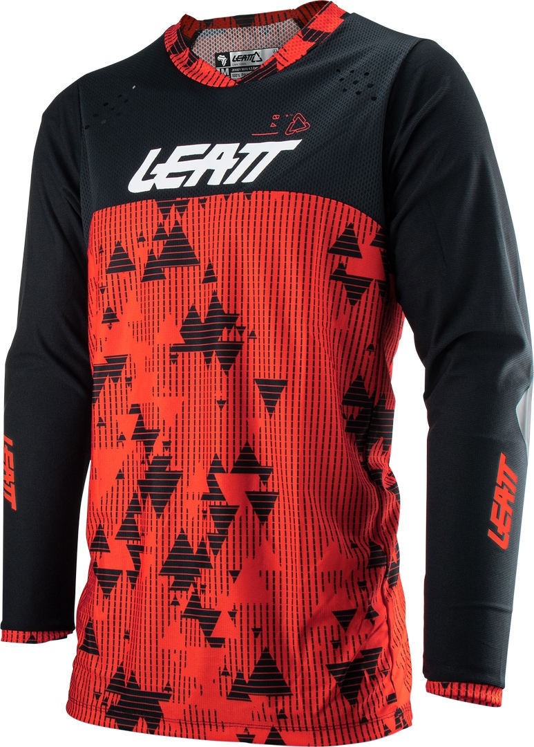 Leatt 4.5 Enduro Digital Tricou de motocross Negru/Roșu S Figura 1