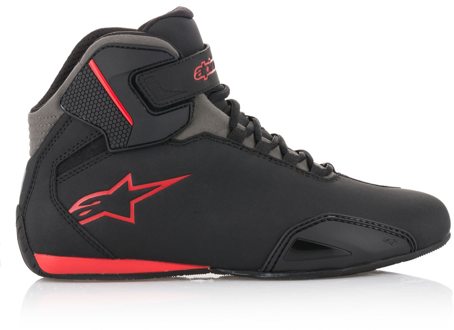 Alpinestars Sektor Motorcykel sko sort/grå/rød 39 Figur 5