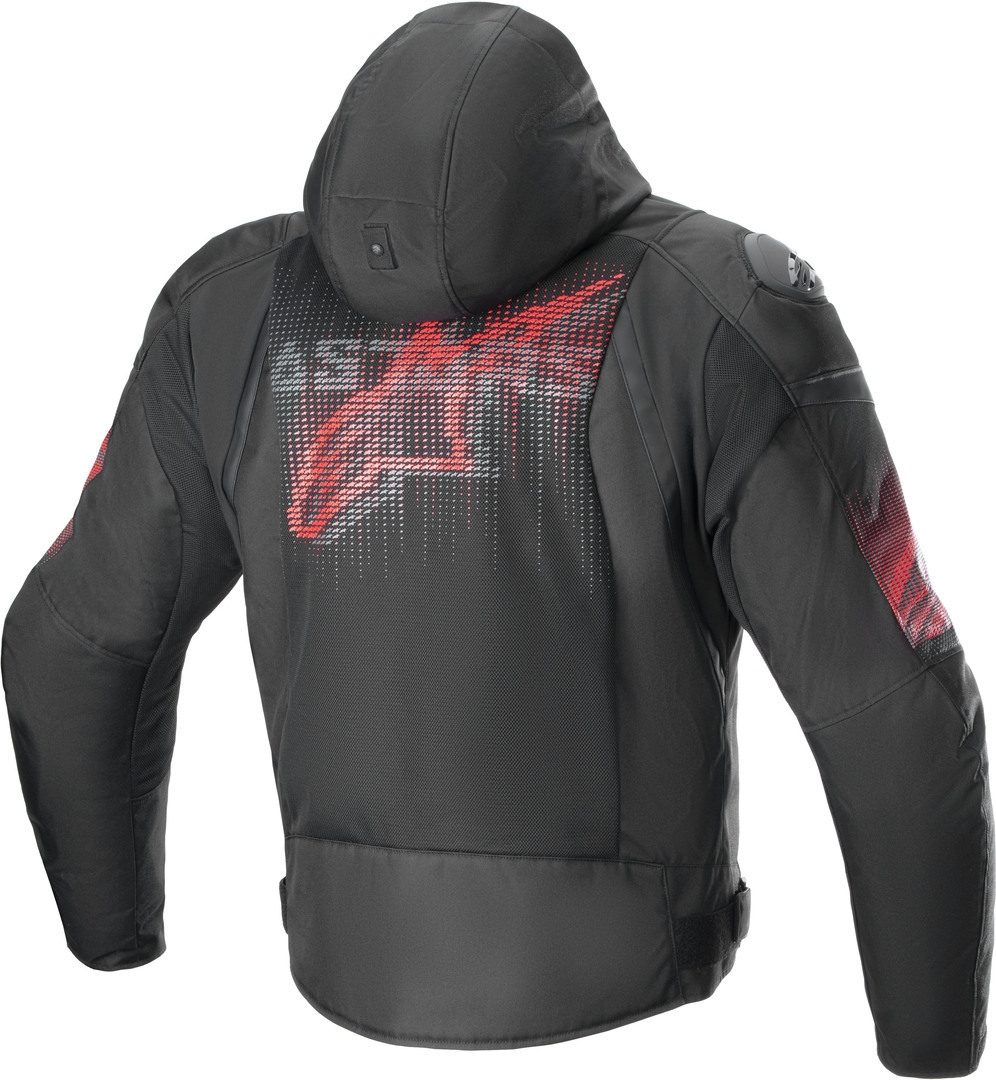 Alpinestars Zaca Air Venom waterproof Motorcycle Textile Jacket black/red M Figure 2