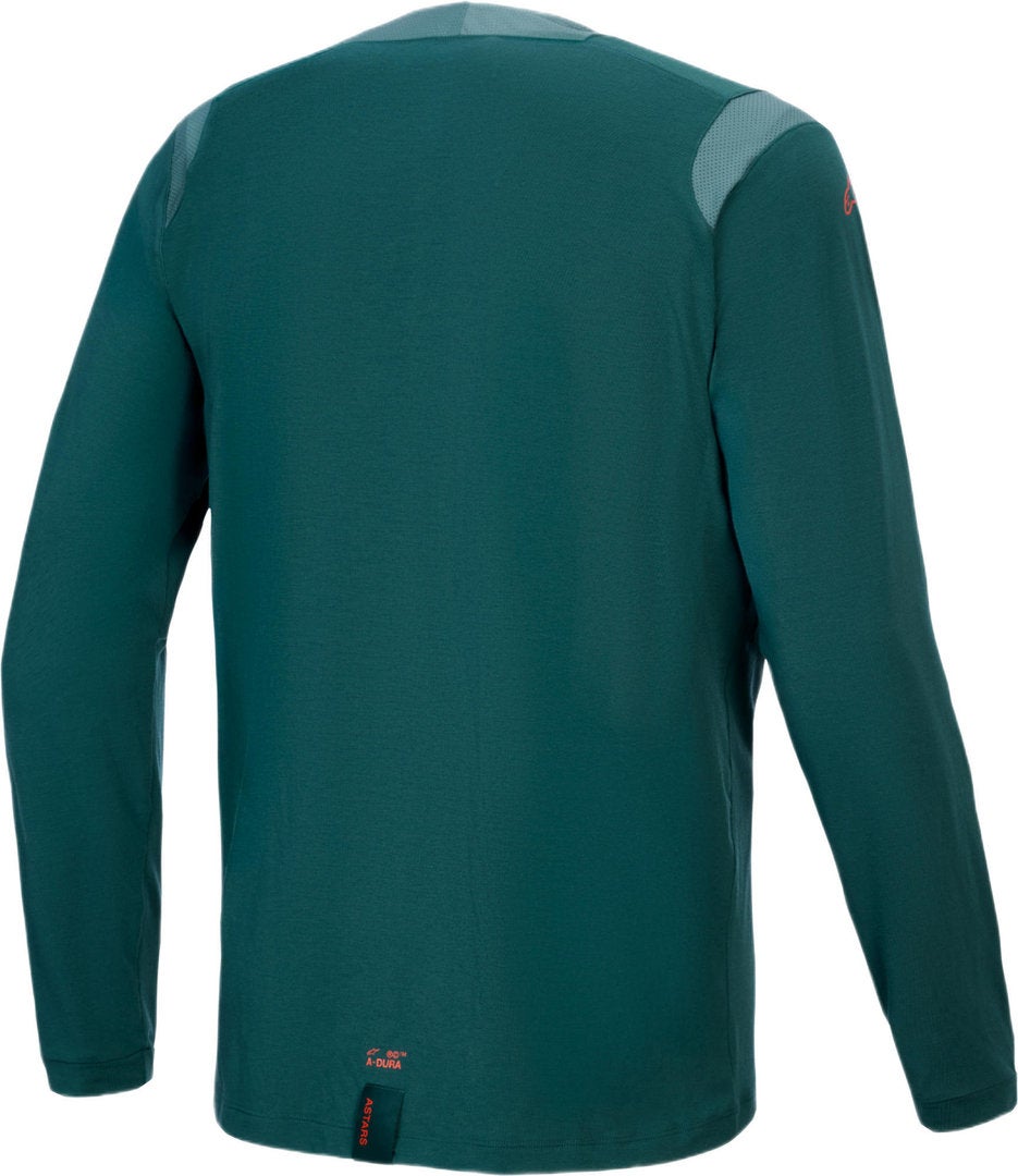 Alpinestars A-Dura Dri Wool Long Sleeve Bicycle Jersey green L Figure 2