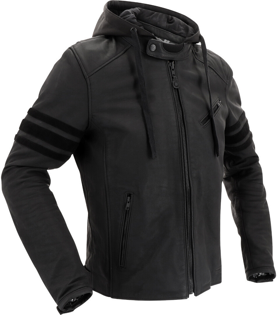 Richa Toulon Black Edition Motorcycle Leather Jacket 54 Figure 1