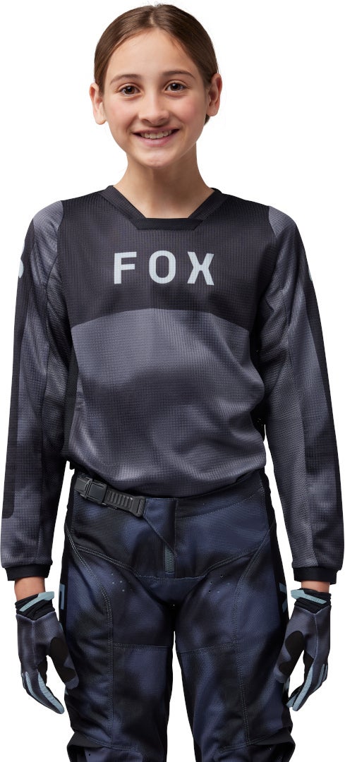 FOX 180 Taunt Motocross trøje til børn Sort YL Figur 3