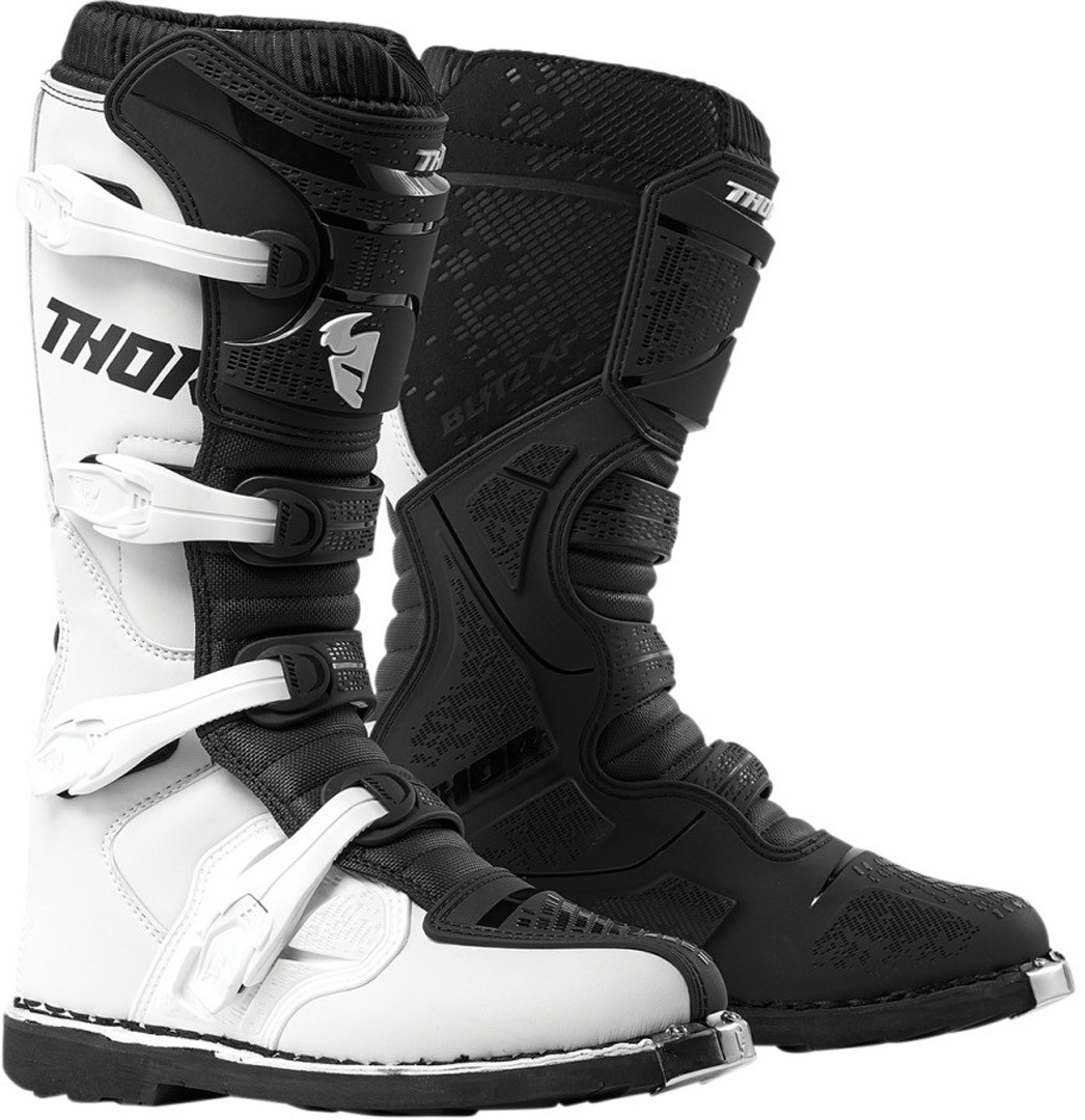 Thor Blitz XP Motocross Støvler hvit/svart 15 Figur 1