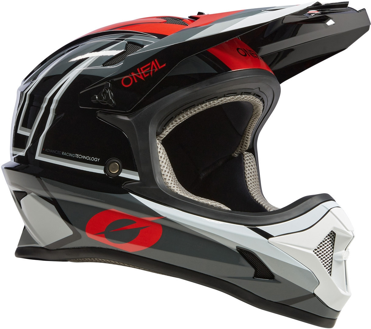 Oneal Sonus Split V.23 Downhill Helm grau/rot S (55/56) Abbildung 6