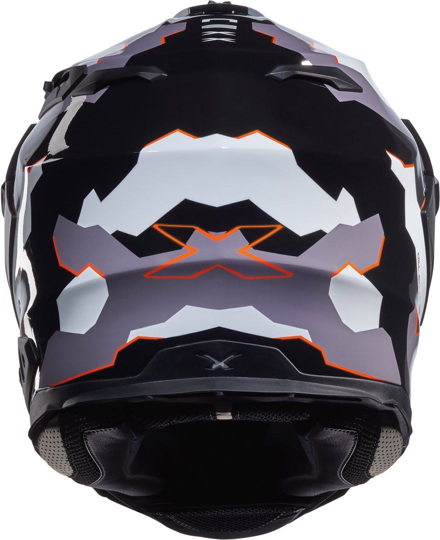 Nexx X.Wed 2 Hill End Country casco nero/bianco/arancione S (55/56) Figura 2
