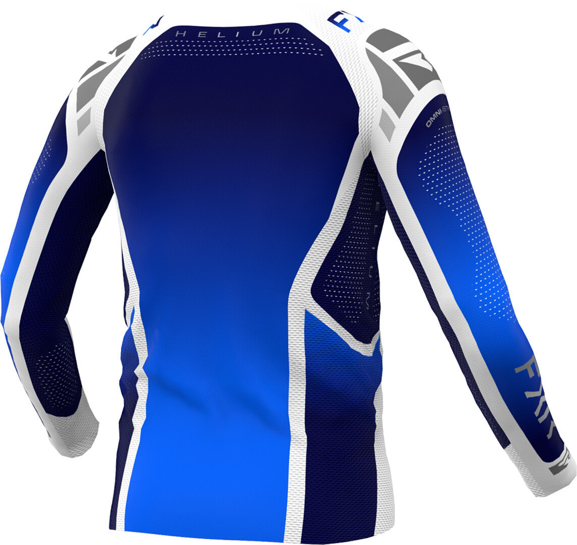 FXR Helium 2025 Motokrosový dres modrobílá S Obrázek 2