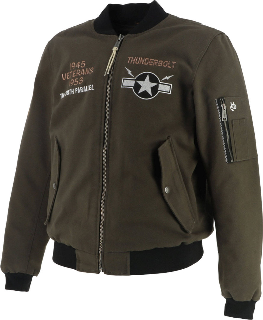 Helstons Tiger Motorcycle Textile Jacket Khaki 4XL Figure 2