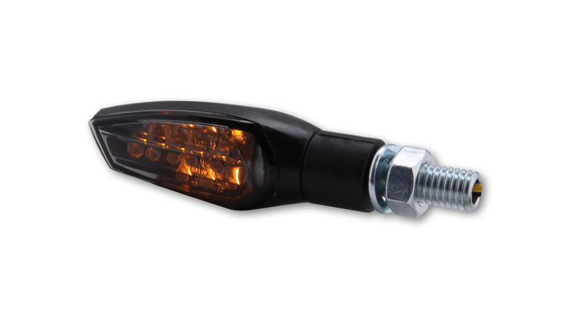 HIGHSIDER Smart Nova LED-indikator Kropp Svart / Lins Rökt (Par), Fram & Bak Figur 7