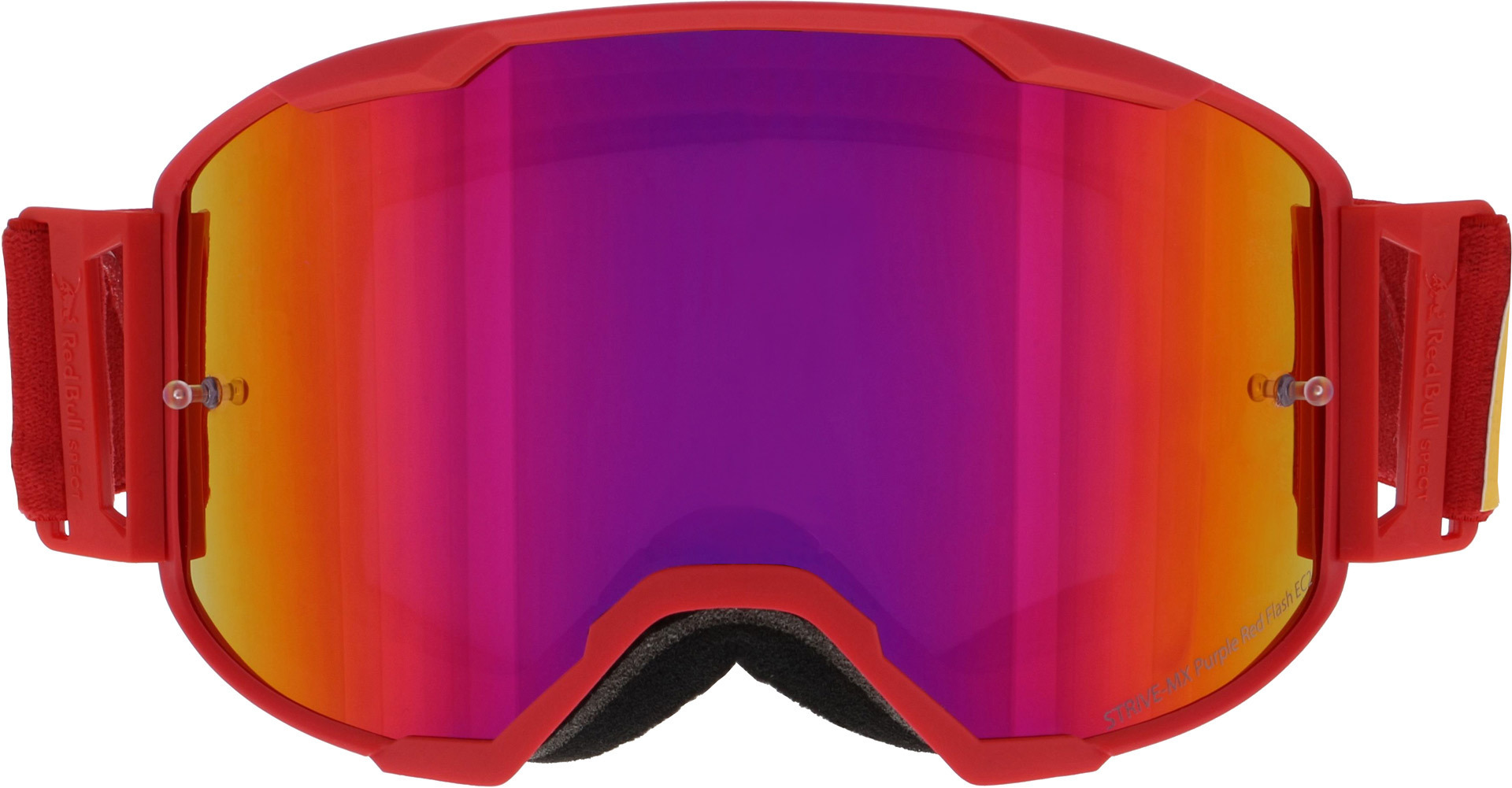 Red Bull SPECT Eyewear Strive Mirrored 006 Óculos de Motocross Figura 1