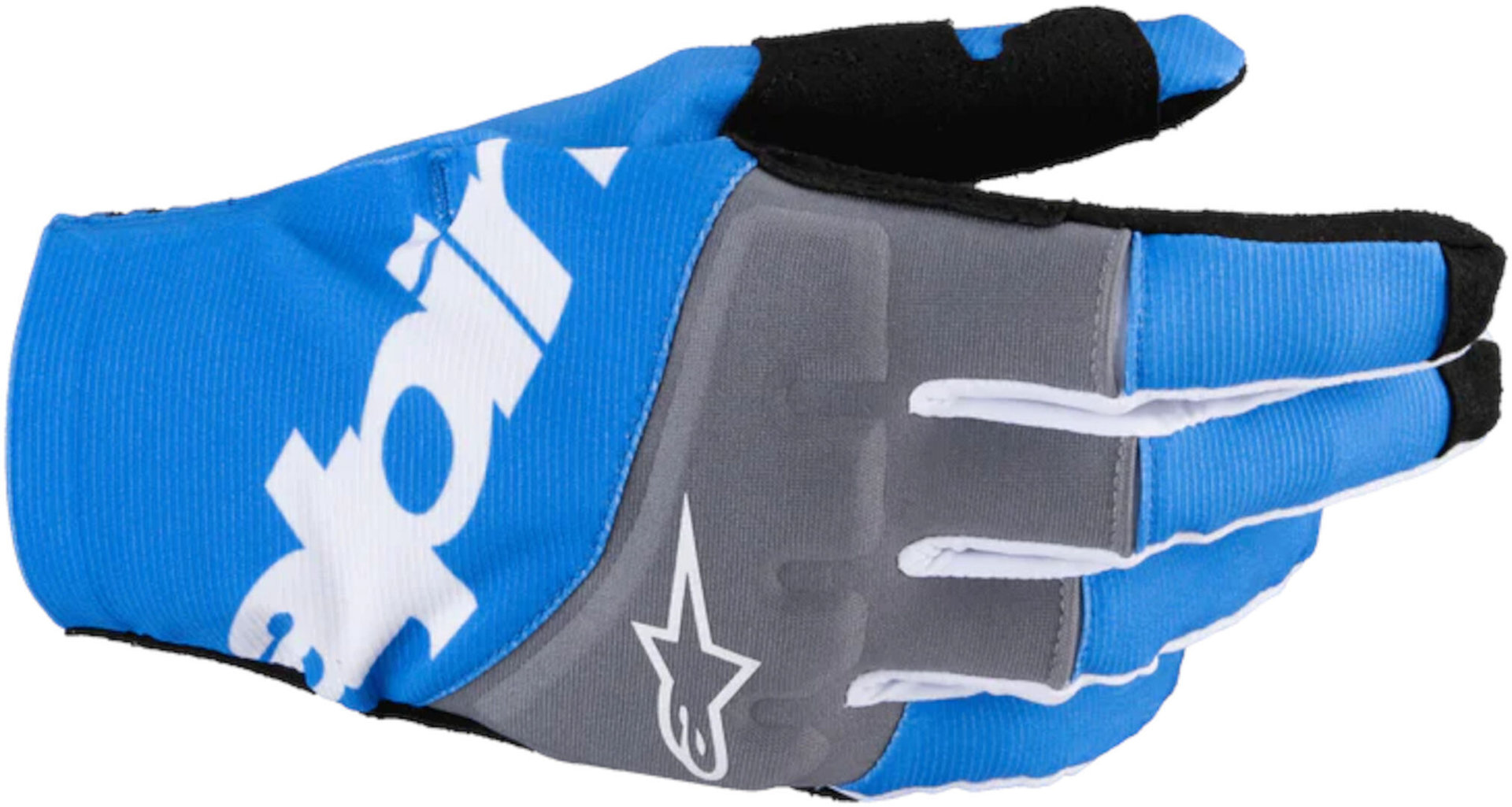 Alpinestars Techstar Mănuși de motocross Negru/Albastru S Figura 1