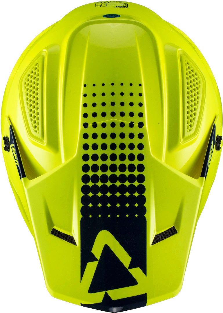 Leatt GPX 4.5 V20.2 Casco Motocross Giallo neon S (55/56) Figura 2