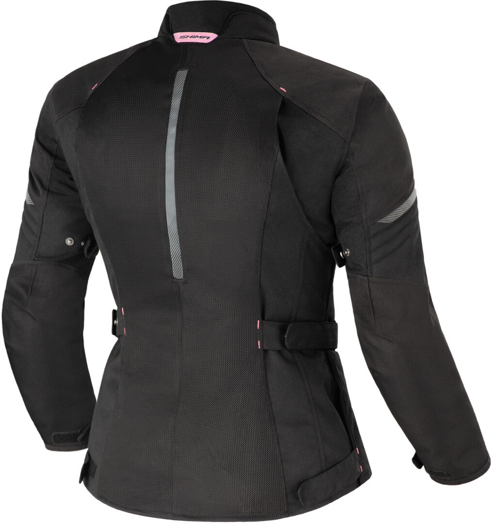 SHIMA Jet Jachetă textilă impermeabilă pentru motociclete negru XS Figura 2