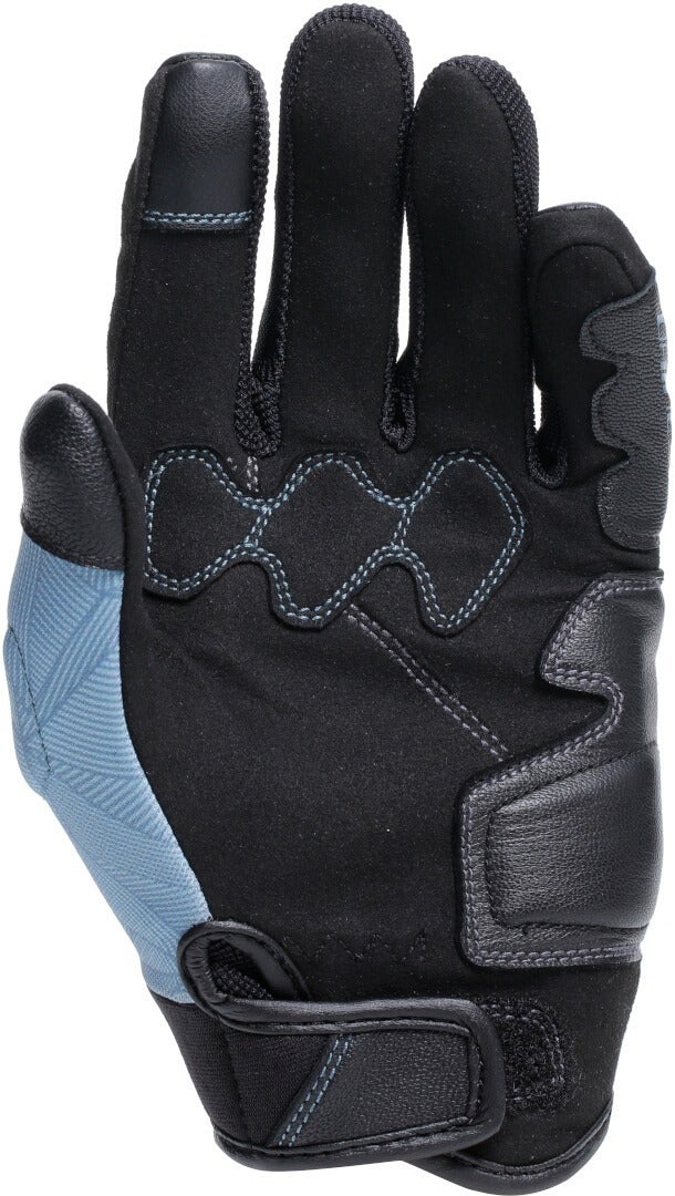 Dainese Ermex Dame motorcykel handsker sort/blå M Figur 3