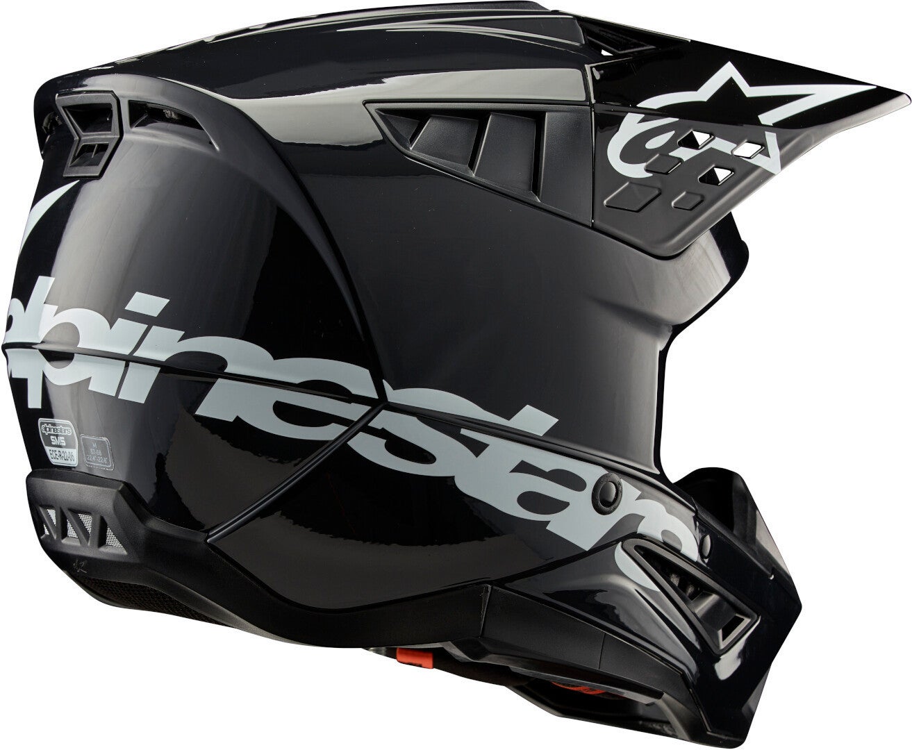 Alpinestars S-M5 Corp 2024 Motocross hjelm sort/grå L (59/60) Figur 6