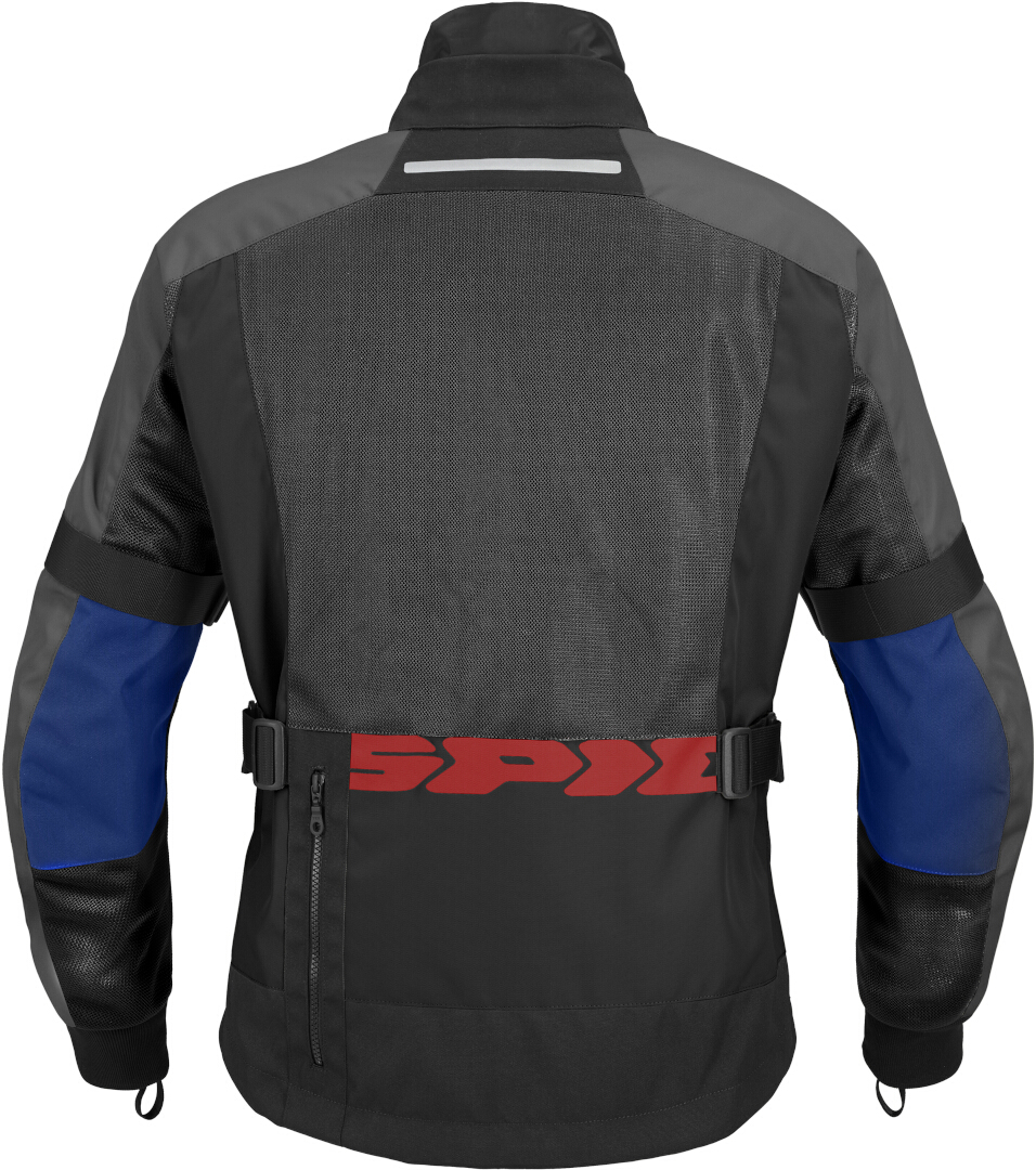 Spidi Net H2Out veste textile de moto imperméable noir/gris/bleu 3XL Figure 2