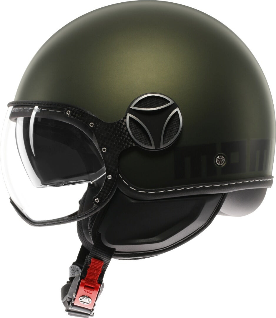 MOMO FGTR Evo Mono 2.0 Jet Helmet green matt M (57/58) Figure 4