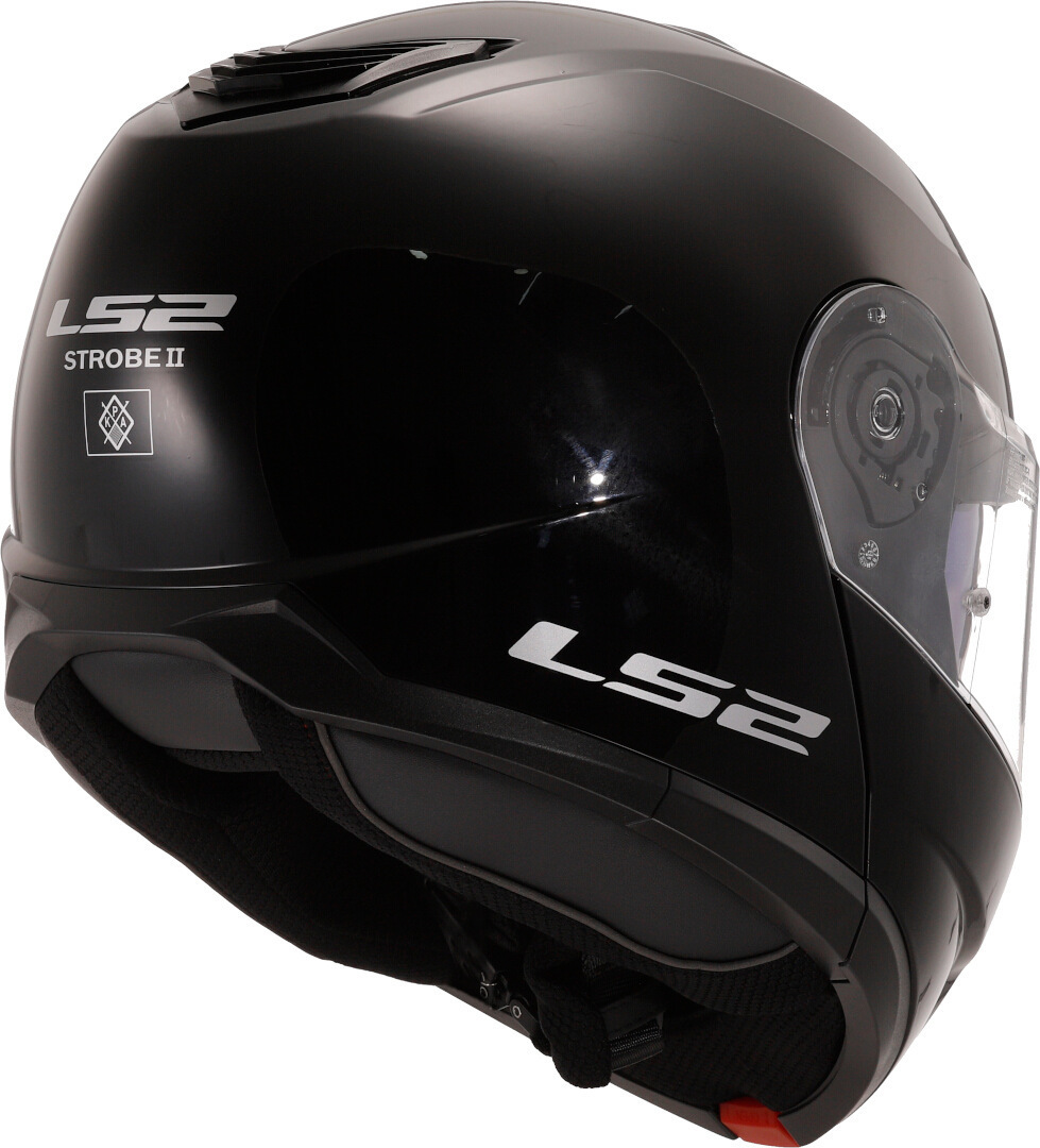 LS2 FF908 Strobe II Solid Helm Zwart M (57/58) Figuur 6