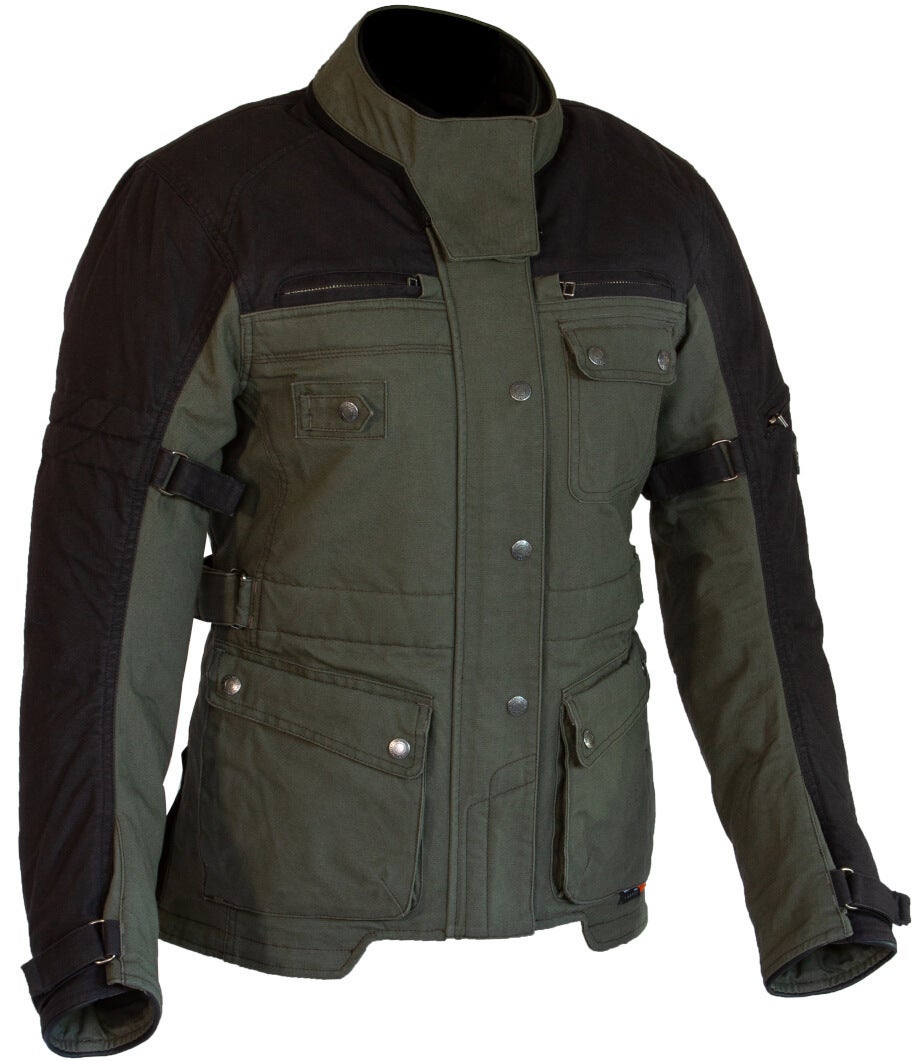 Side view of Merlin Mahala D3O Explorer Ladies Motorcycle Textile Jacket