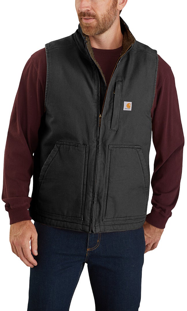 Carhartt Duck Mock Neck veste nero XXL Figura 2