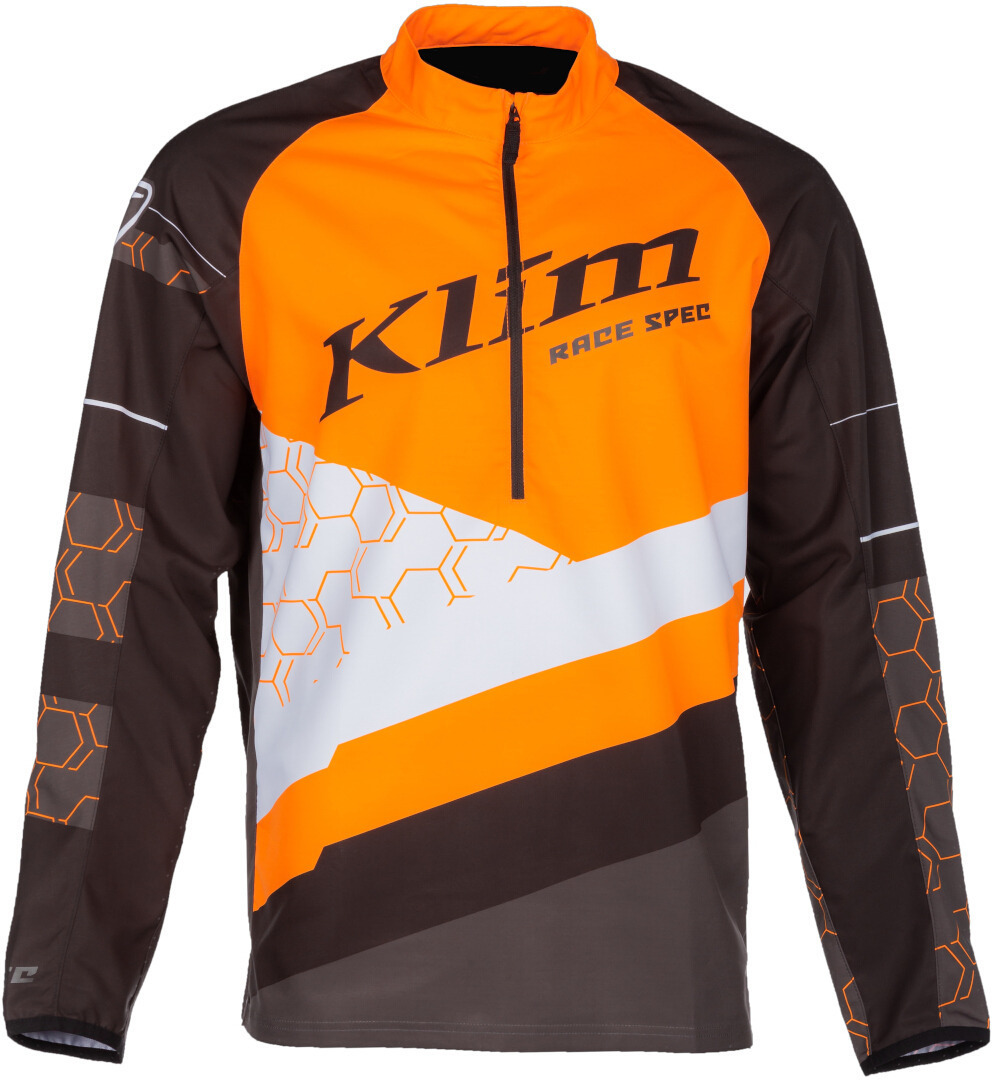 Klim Revolt Motocross-pullover oranssi/harmaa M Kuva 5