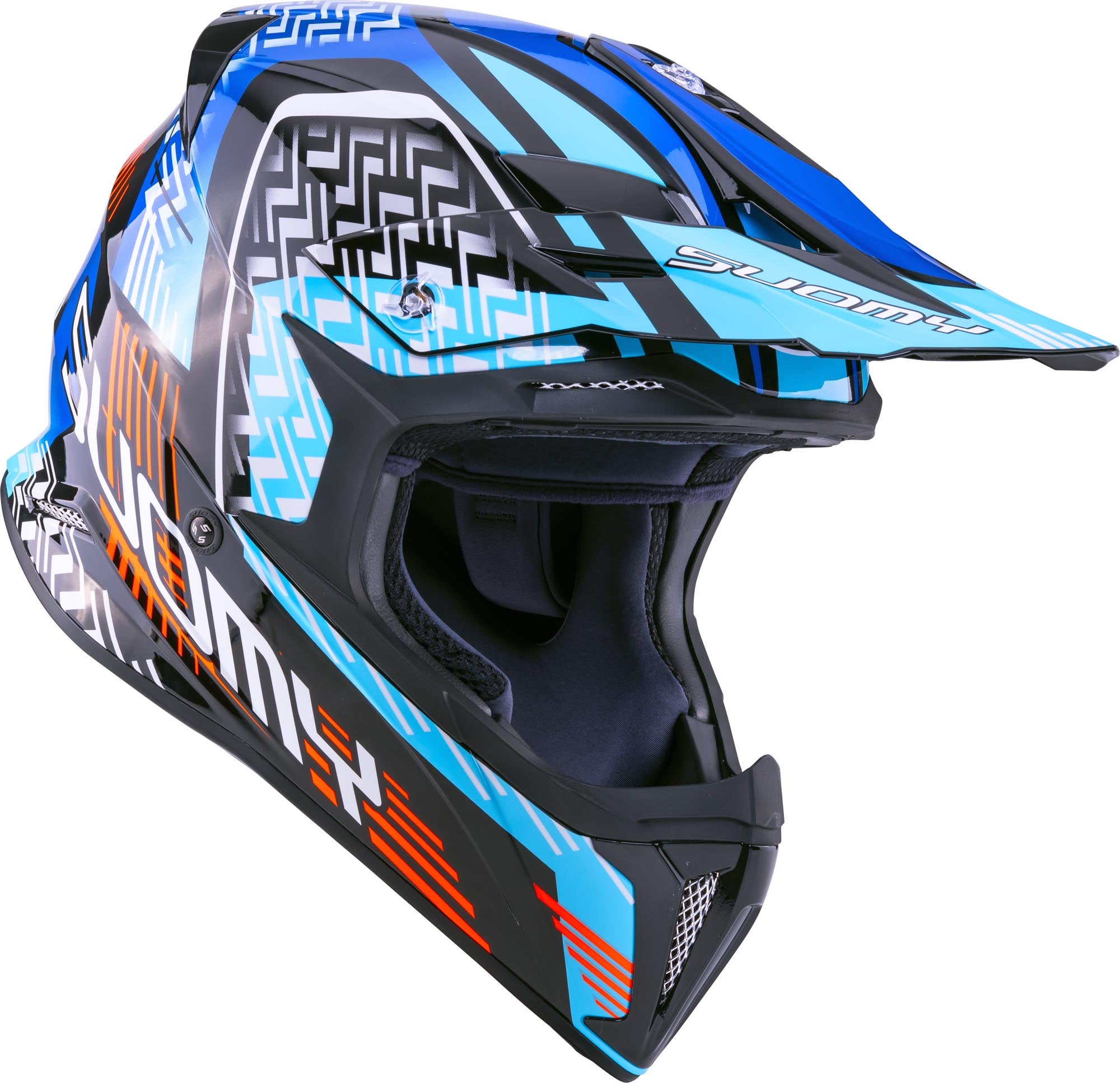 Suomy X-Wing Motley Casco da motocross nero/blu L (59/60) Figura 7