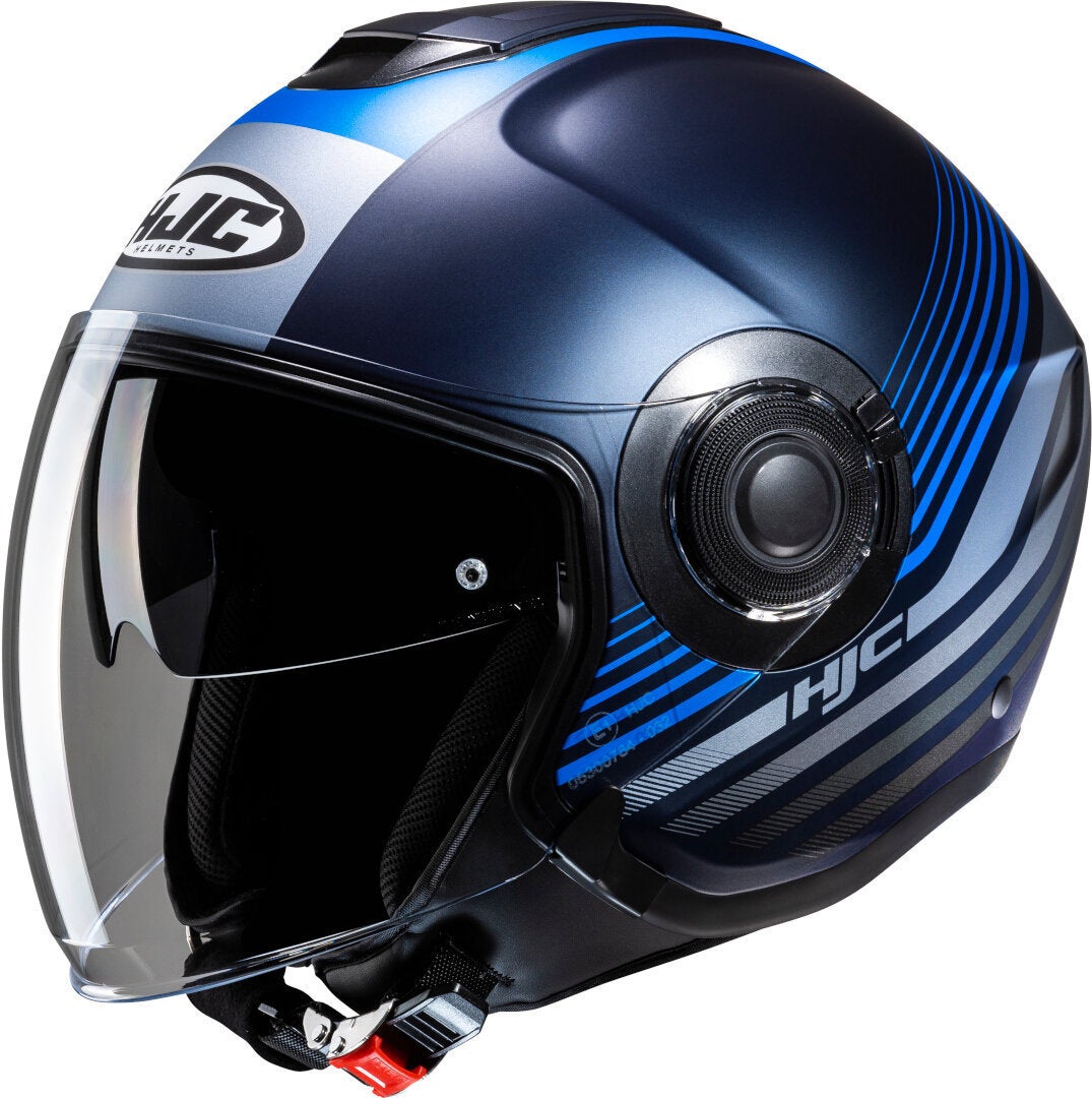 HJC i40N Dova Casco Jet blu/argento S (55/56) Figura 1
