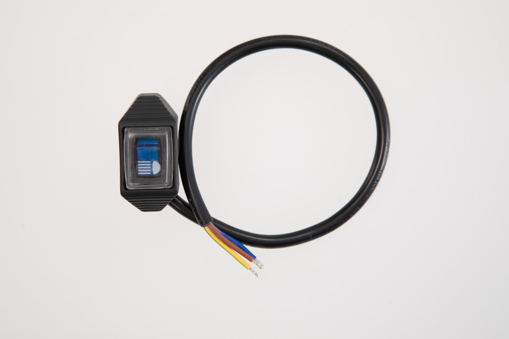 Comutator de fază lungă SW-Motech EVO pentru cockpit - Pentru faza lungă. Albastru aprins. Figura 1 Comutator de fază lungă SW-Motech EVO pentru cockpit - Pentru faza lungă. Albastru aprins. Figura 1