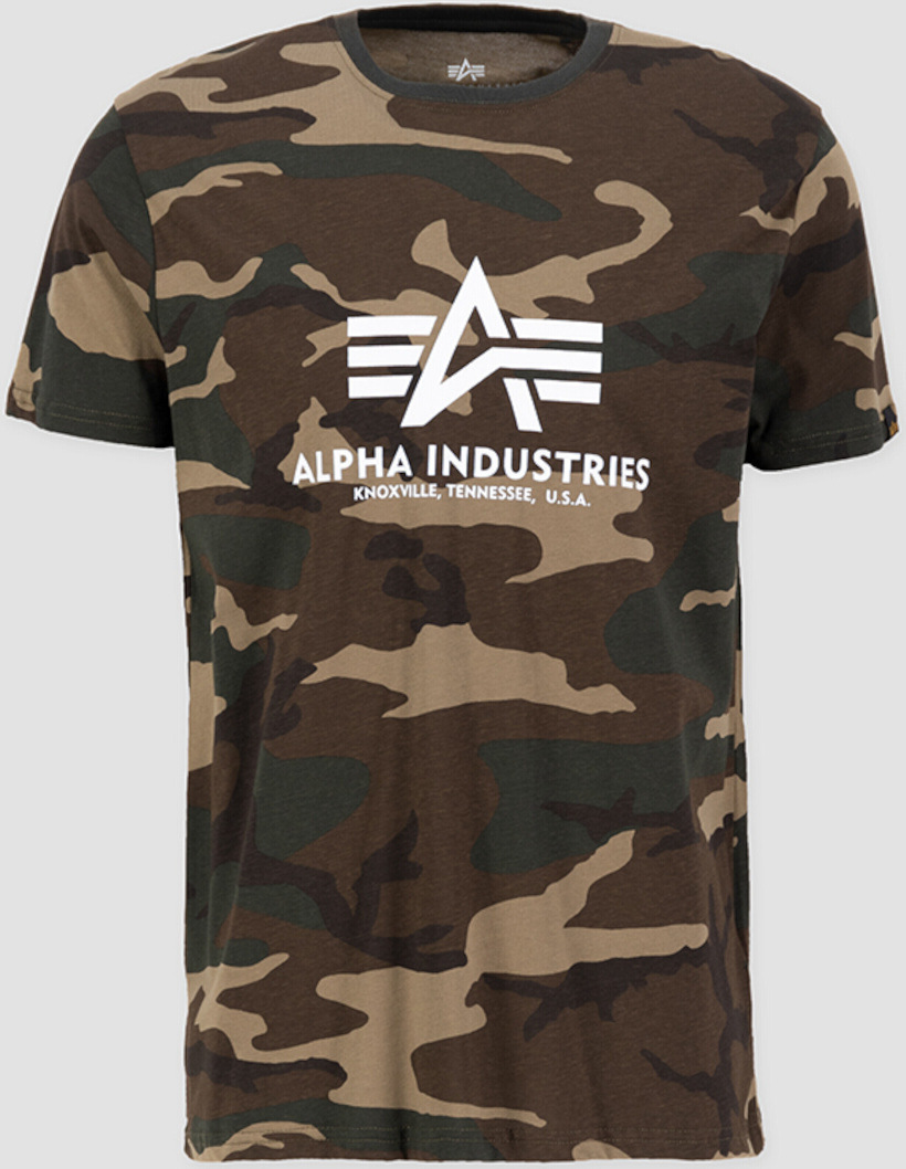 Alpha Industries Basic Camo T-Shirt camouflage S Figure 1