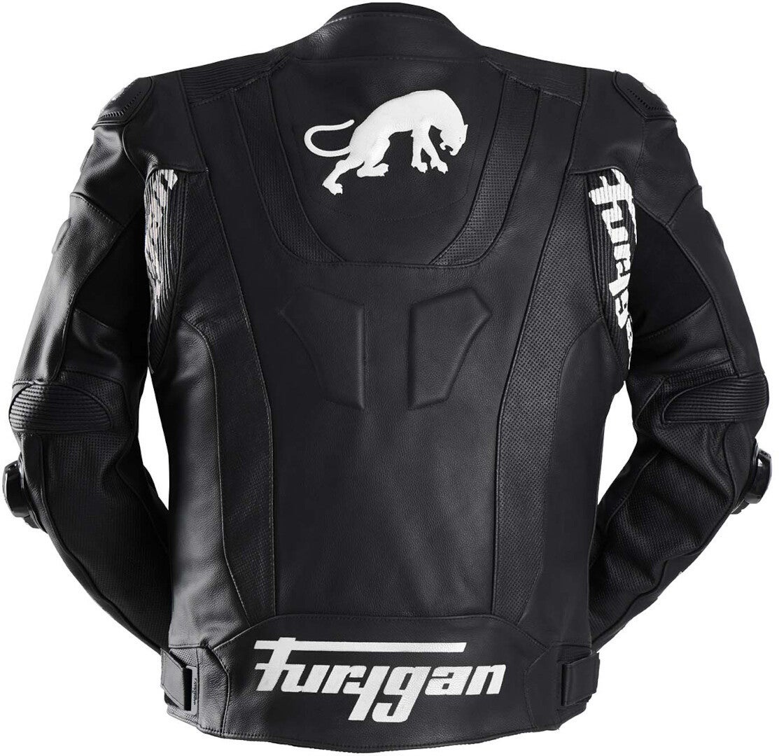 Furygan Raptor Evo 3 Giacca di pelle da moto Bianco/nero 3XL Figura 3