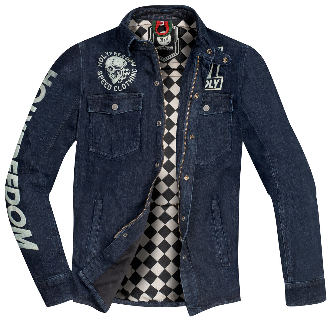 HolyFreedom Genoa Stampato Motorcycle Textile Jacket S Figure 2