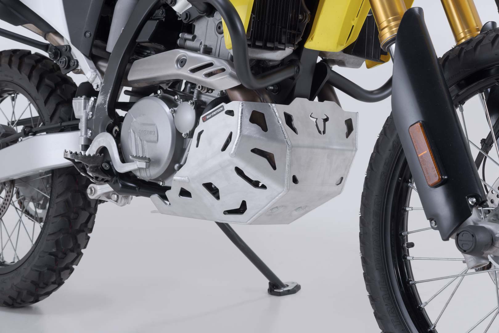 SW-Motech motorskydd - Silver. Suzuki DR-Z4S / DR-Z4SM (25-). Figur 2