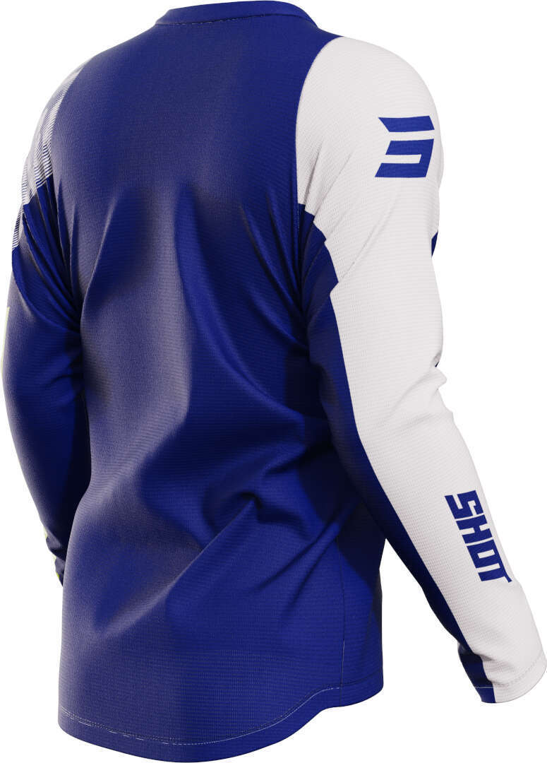 Shot Devo Matrix Motocross Jersey dark blue/white L Figure 2