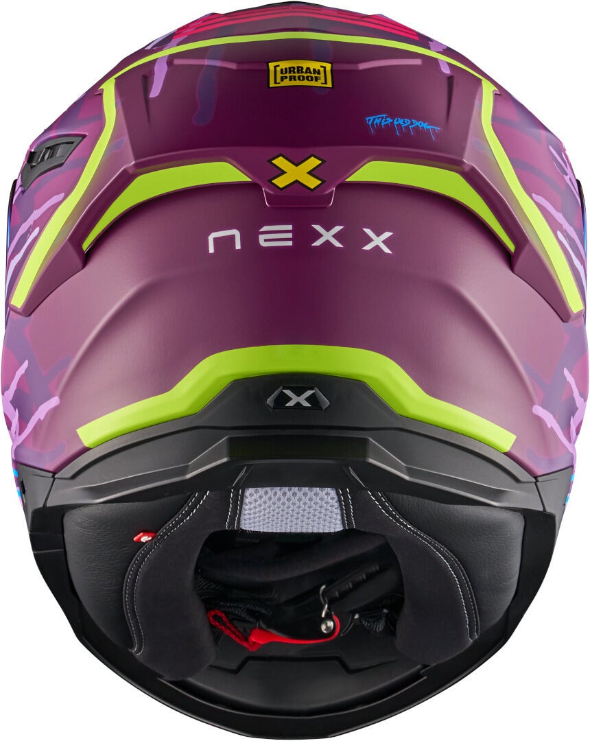 Nexx Y.100R Urbangram Casco viola opaco S (55/56) Figura 3