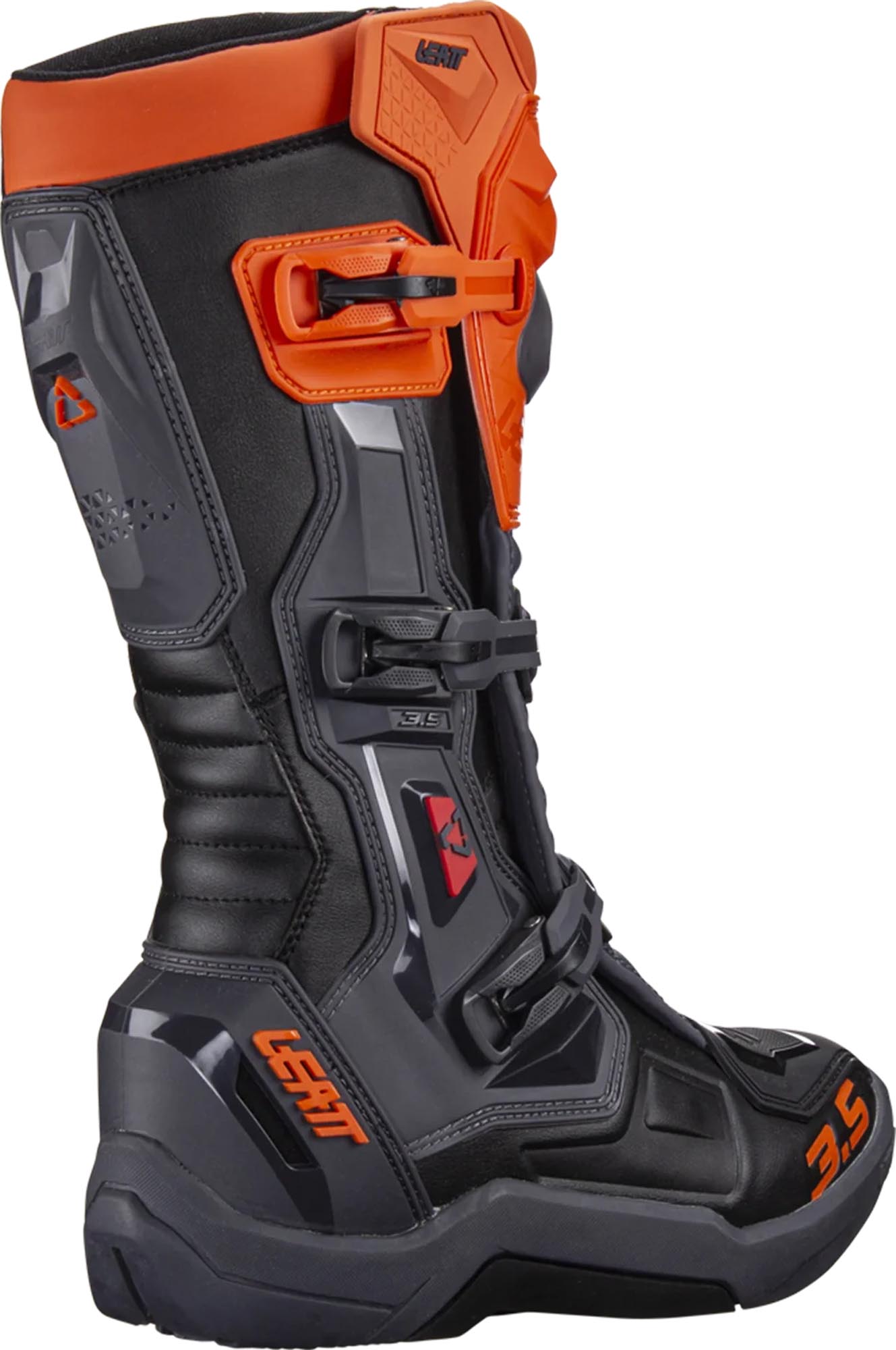 Leatt 3.5 Logo Motocrosslaarzen grijs/zwart/oranje 43 Figuur 3