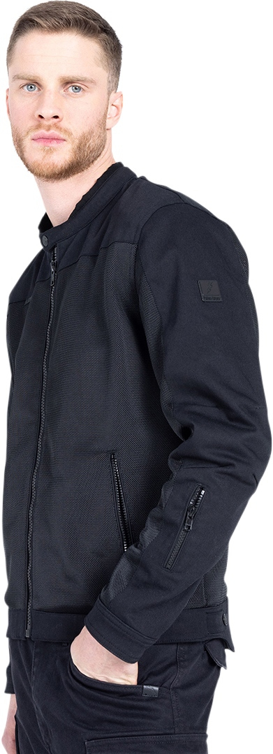 John Doe Aero Mesh Black perforated Motorcycle Textile Jacket S Figure 19
