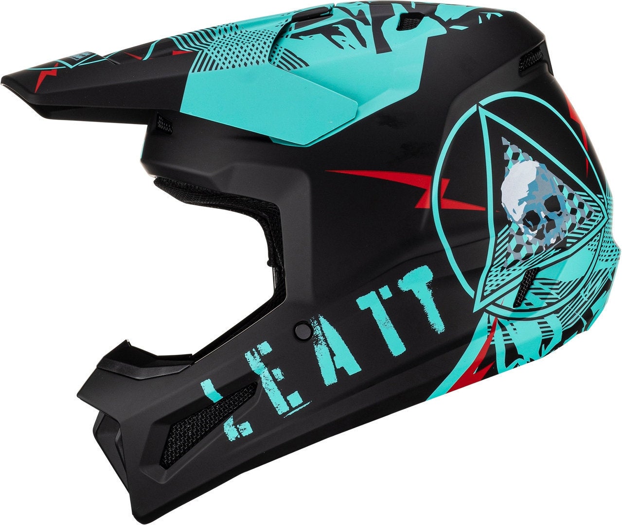 Leatt 2.5 Motocross hjelm sort mat/blå M (57/58) Figur 4