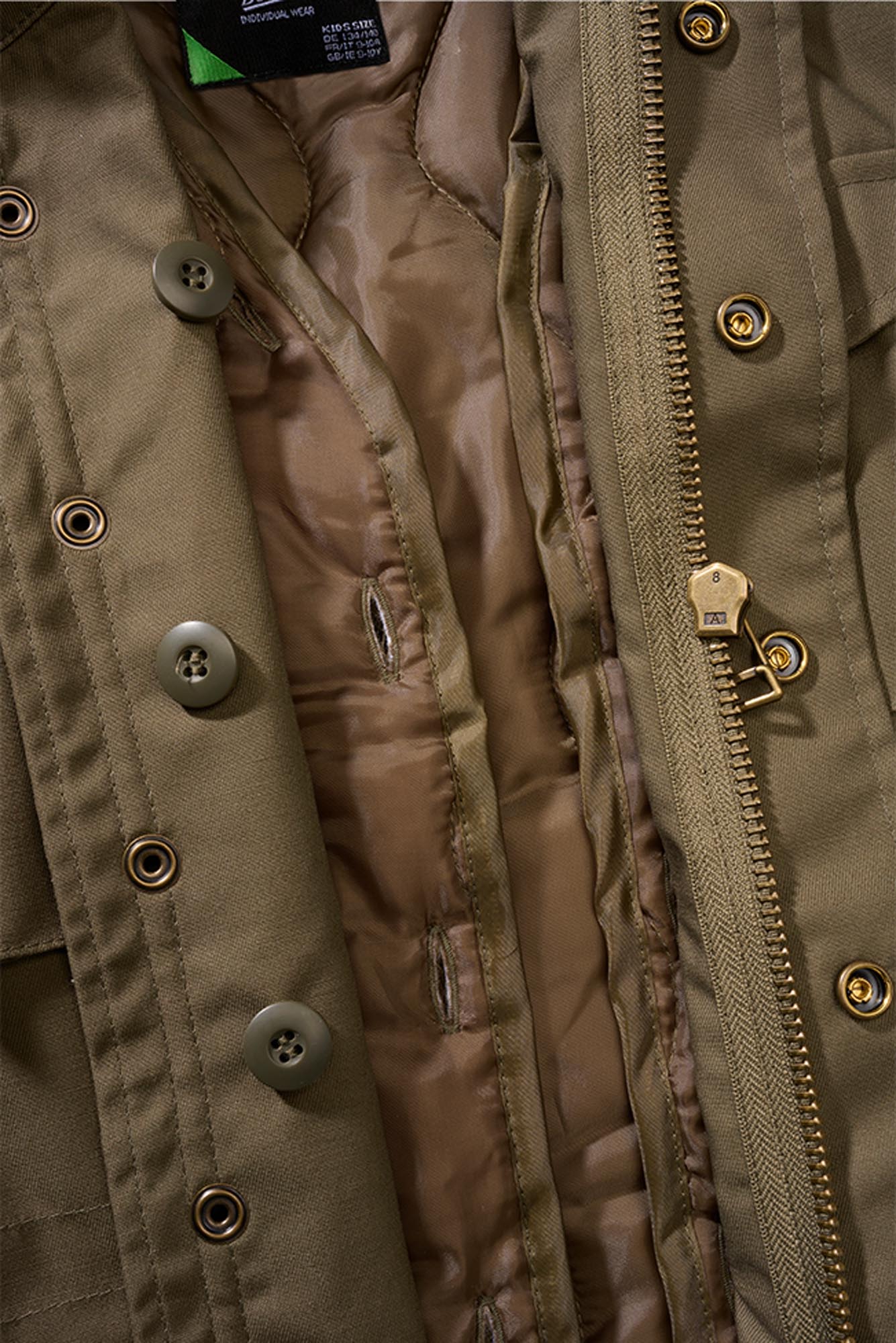 Brandit M65 Classic Kids Jacket olive 158-164 Figure 4