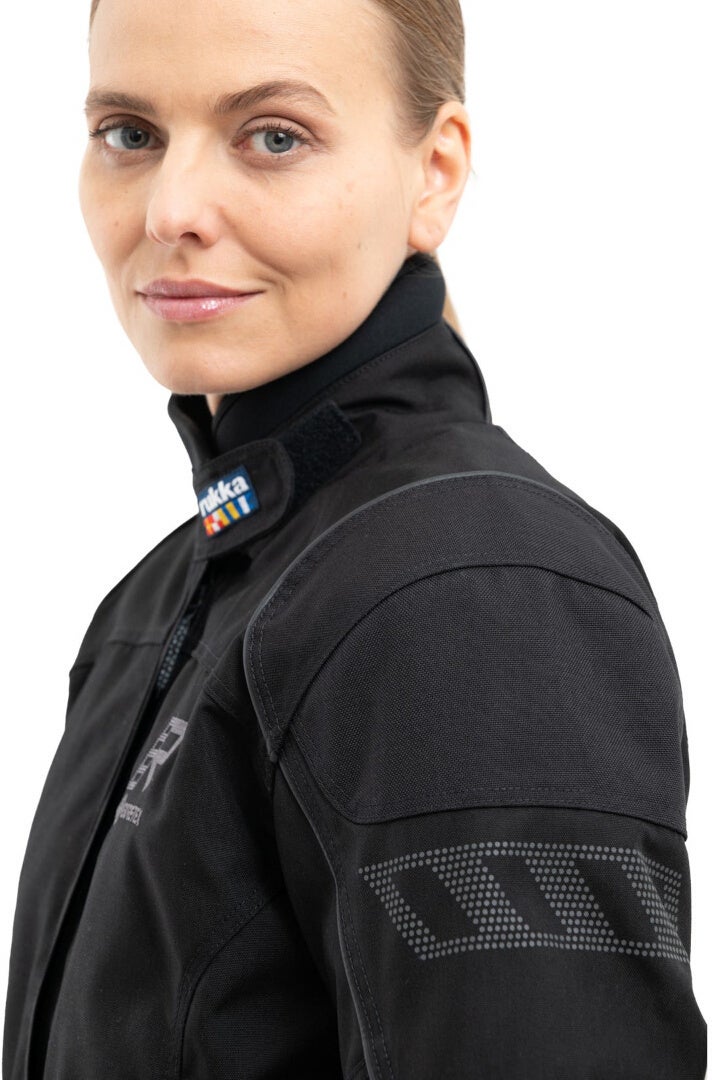 Rukka Traverina Giacca tessile moto da donna nero 38 Figura 5
