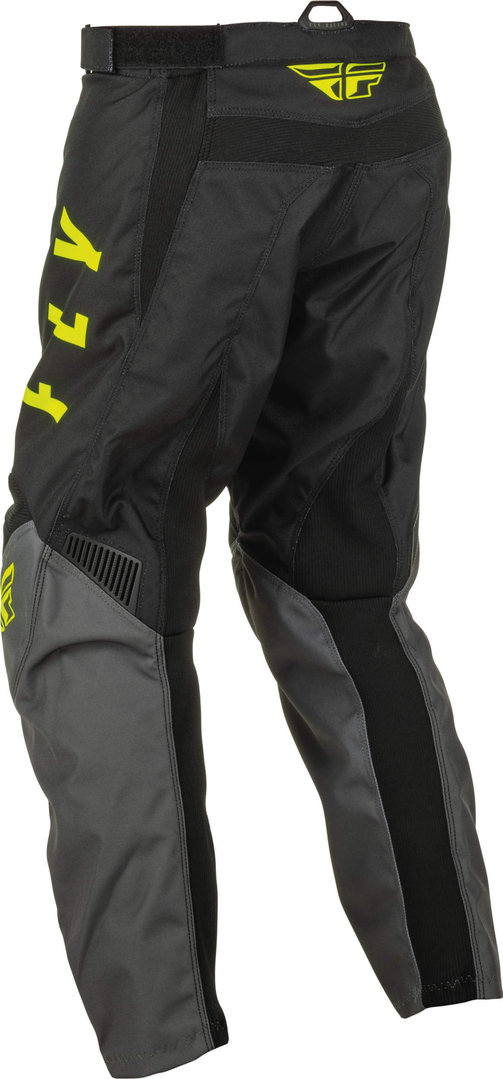 Fly Racing F-16 Pantaloni de motocross pentru tineret negru/galben 20 Figura 4