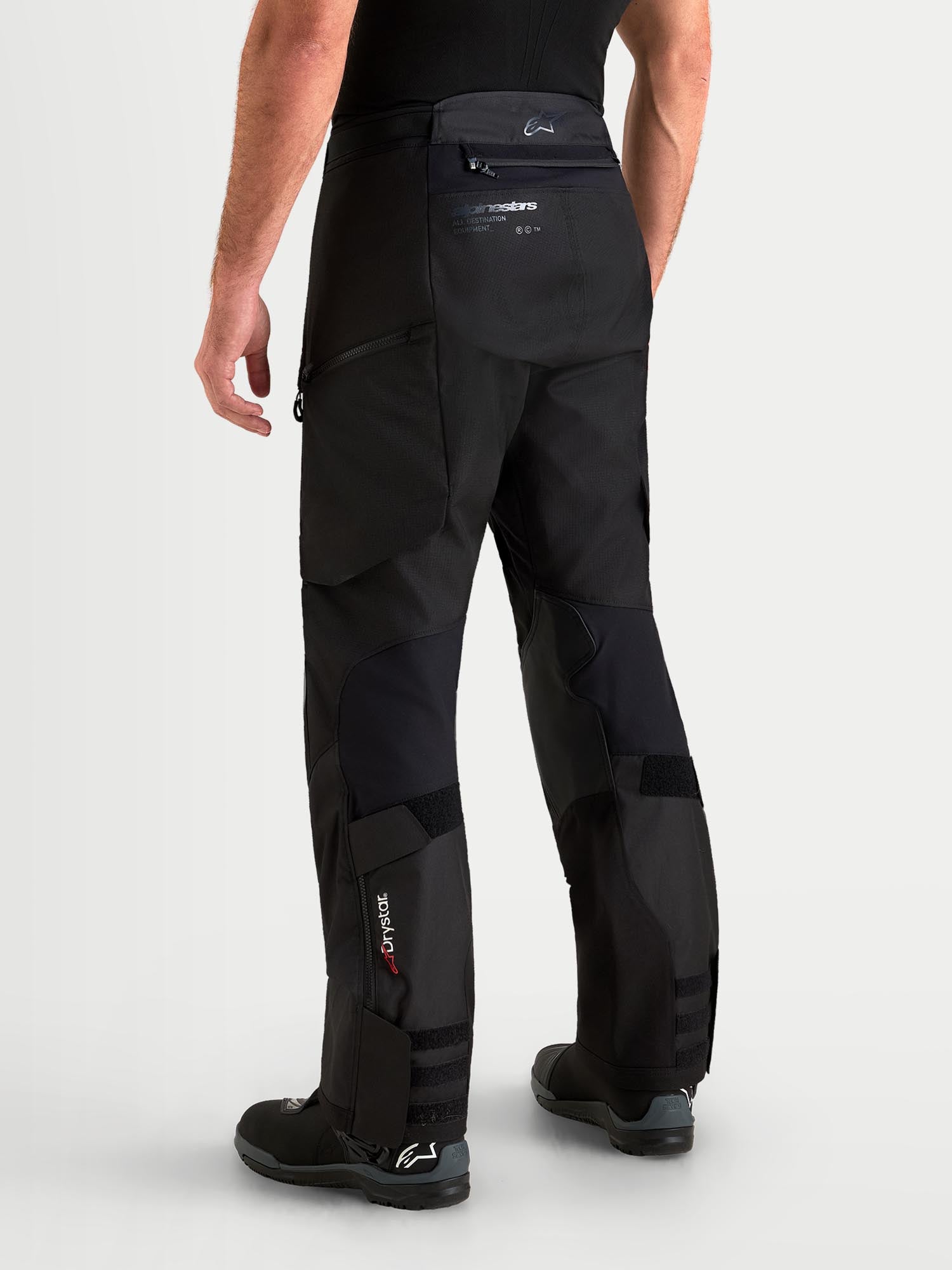 Alpinestars Harok V2 Drystar wasserdichte Motorrad Textilhose schwarz 4XL Abbildung 4