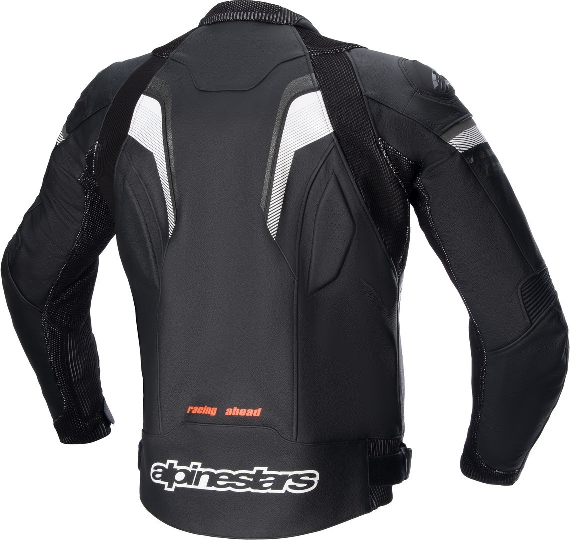 Alpinestars GP Plus R V3 Rideknit Motorcycle Leather Jacket black/white 62 Figure 2