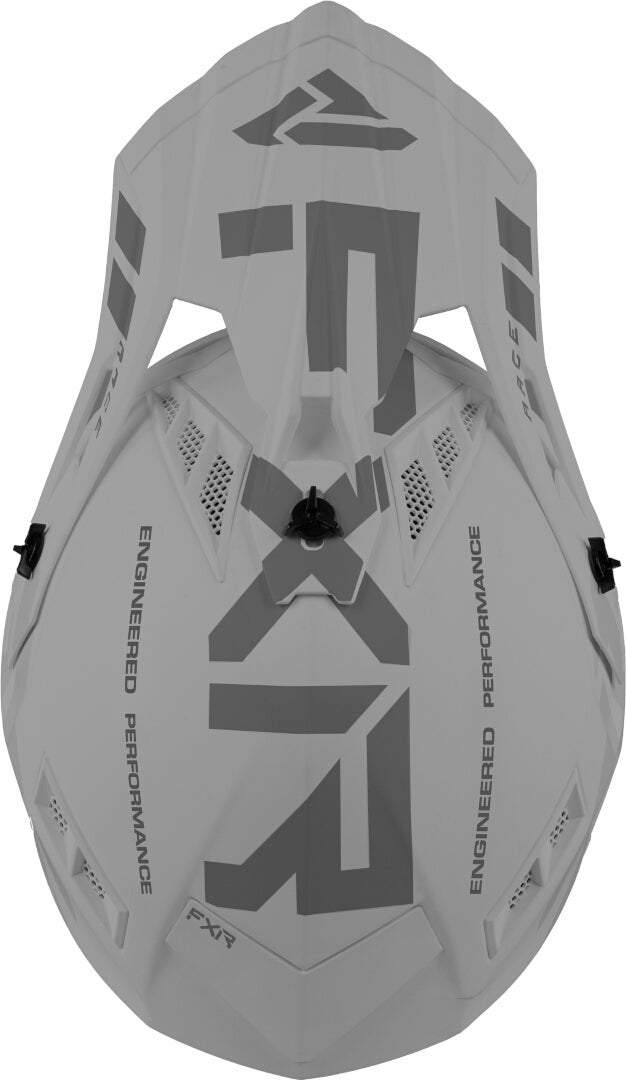 FXR Helium Prime 2023 Motocross Helm grau M (57/58) Abbildung 5