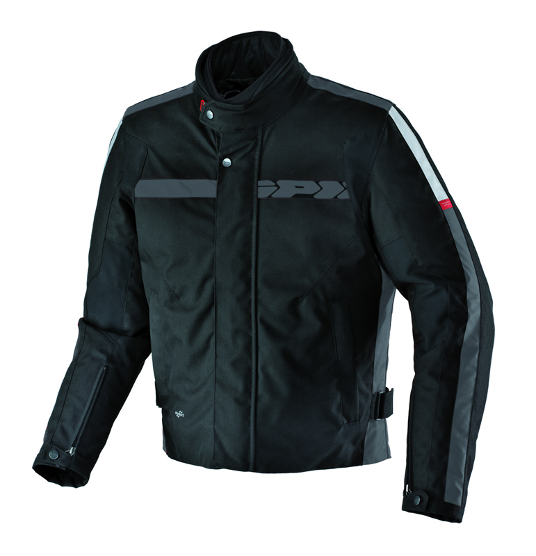 Spidi Symbol Motorcykel textil jacka svart/röd M Figur 2